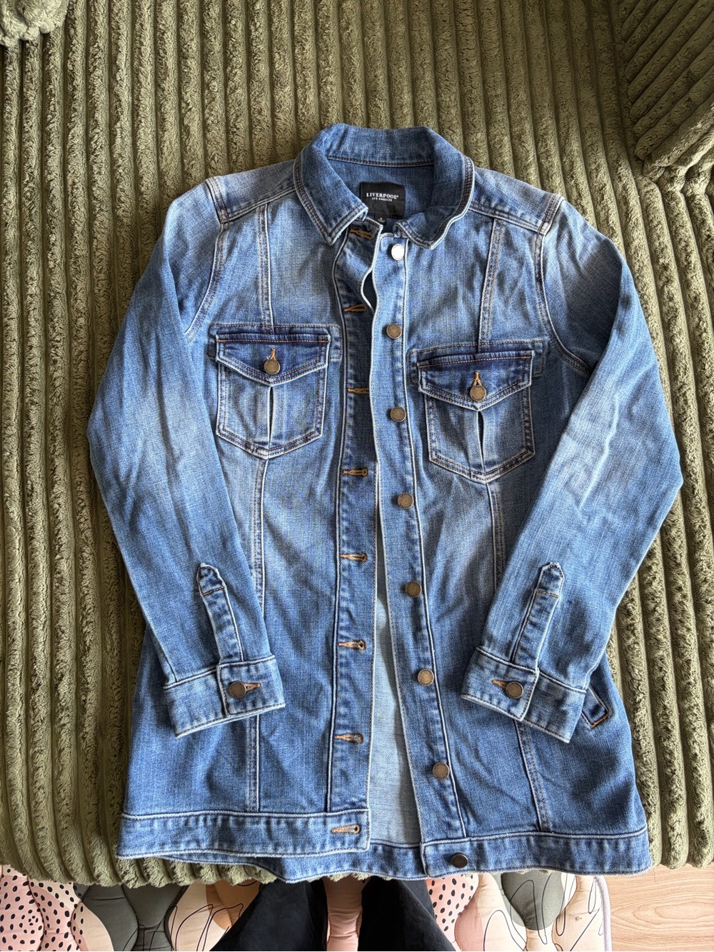 Liverpool Denim Jacket - Blue